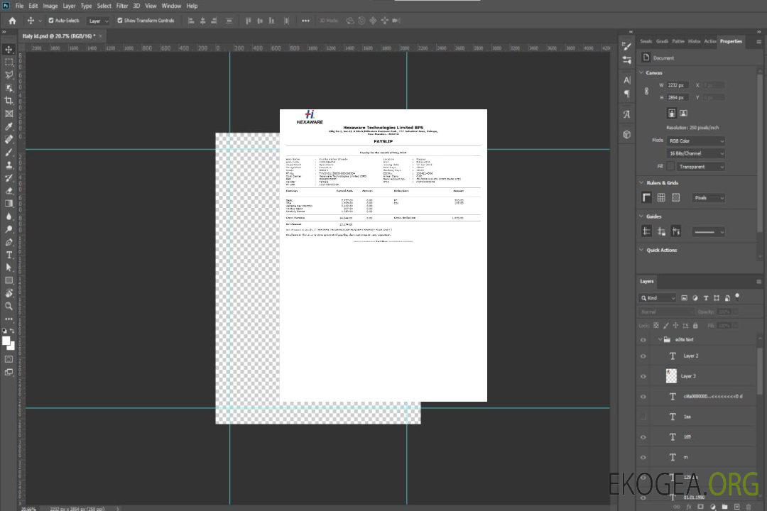 Modèle de fiche de paie Hexaware Technologies aux formats Word et PDF.pdf, 1 template Modèle de fiche de paie Hexaware Technologies aux formats Word et PDF.pdf, 1 template